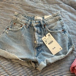 Zara jean shorts